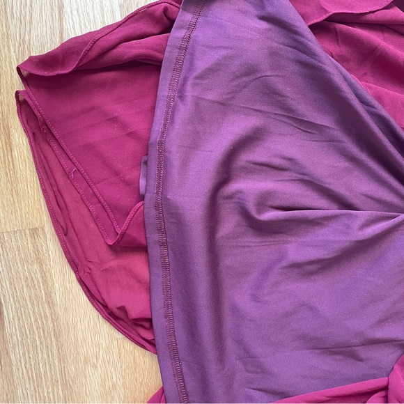 LILUS Mythical Kind of Love Wine Red Maxi Dress - Picture 5 of 5